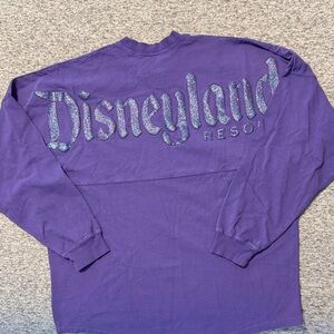 Disneyland Resort Purple Women's Sweater -preowned